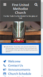 Mobile Screenshot of fumcnelsonville.org