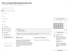 Tablet Screenshot of fumcnelsonville.org